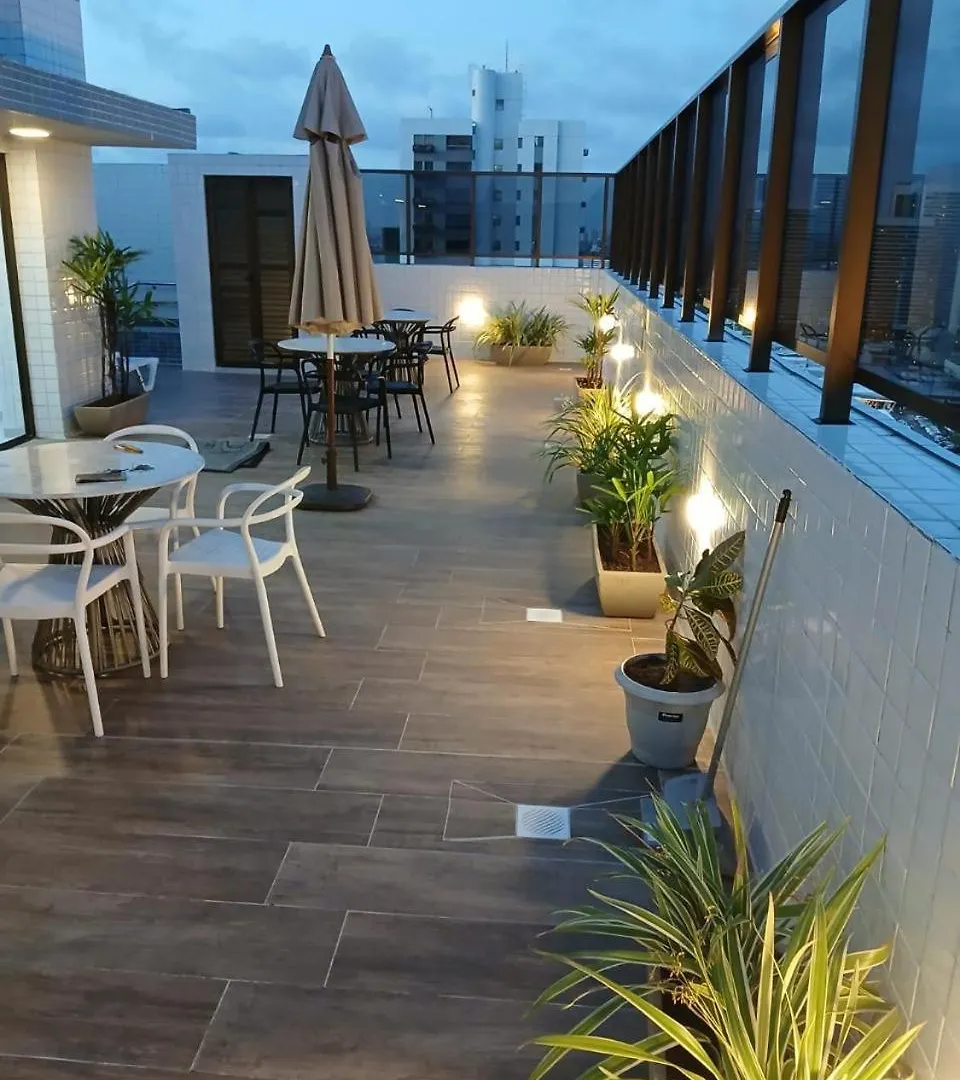 Lejlighed Flat Sofisticado E Acolhedor Em Boa Viagem Com Piscina No Rooftop Recife